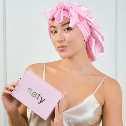 SATY – Jedwabny czepek nocny