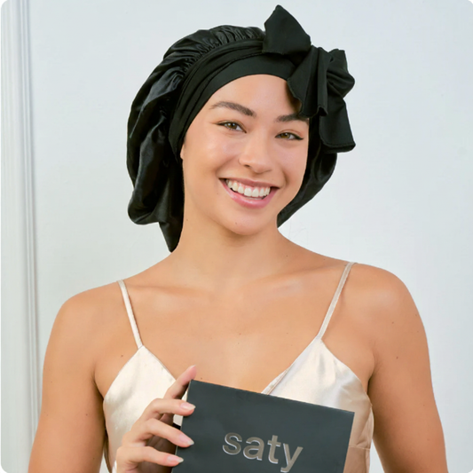 SATY – Jedwabny czepek nocny