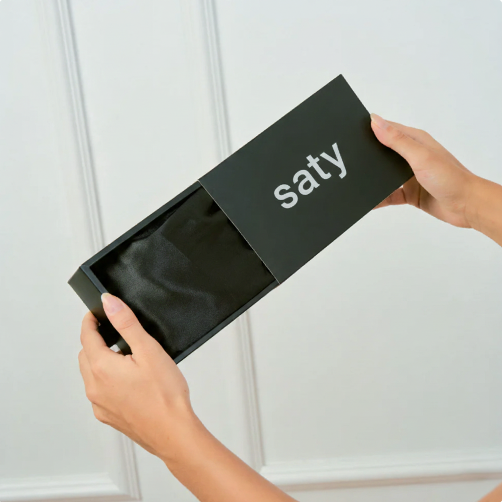 SATY – Jedwabny czepek nocny