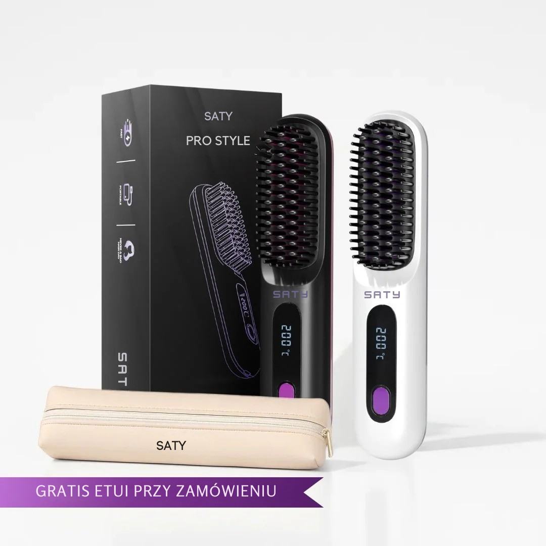 SATY PRO STYLE- bezprzewodowa szczotka do stylizacji włosów