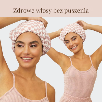 Saty Satynowy Czepek Prysznicowy